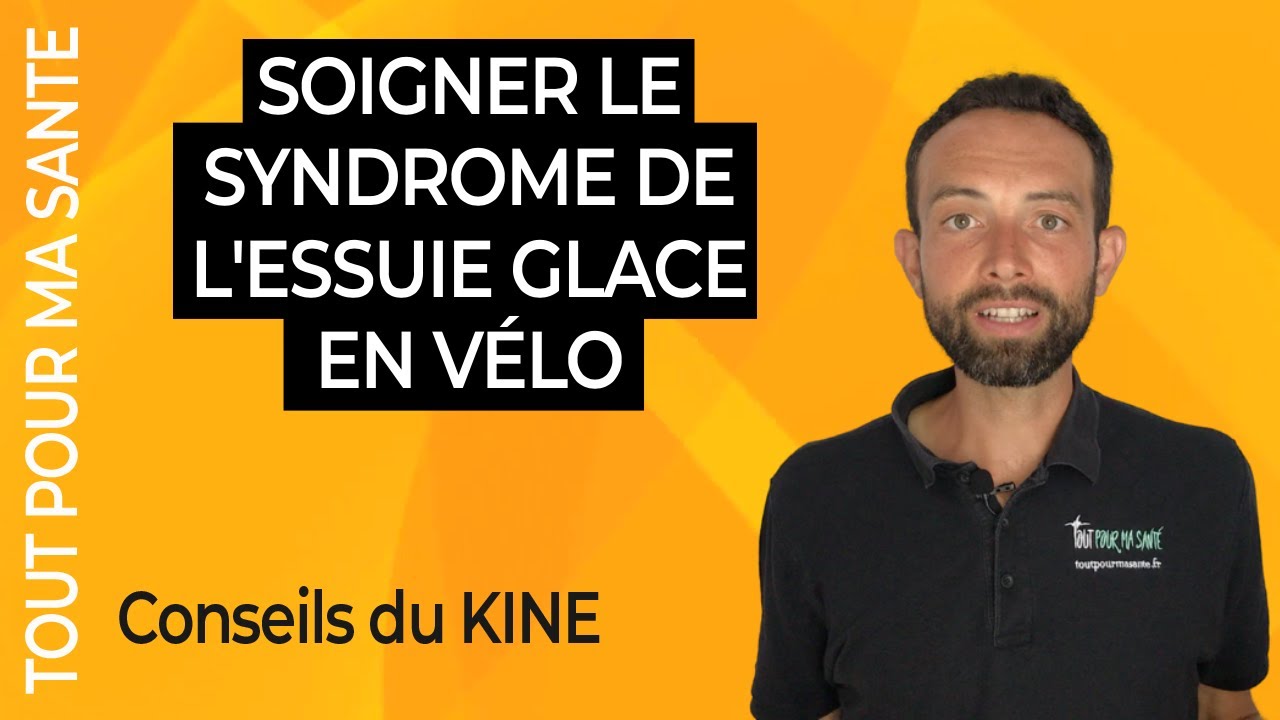 Syndrome de l'essuie glace chez le cycliste : solutions et réglages