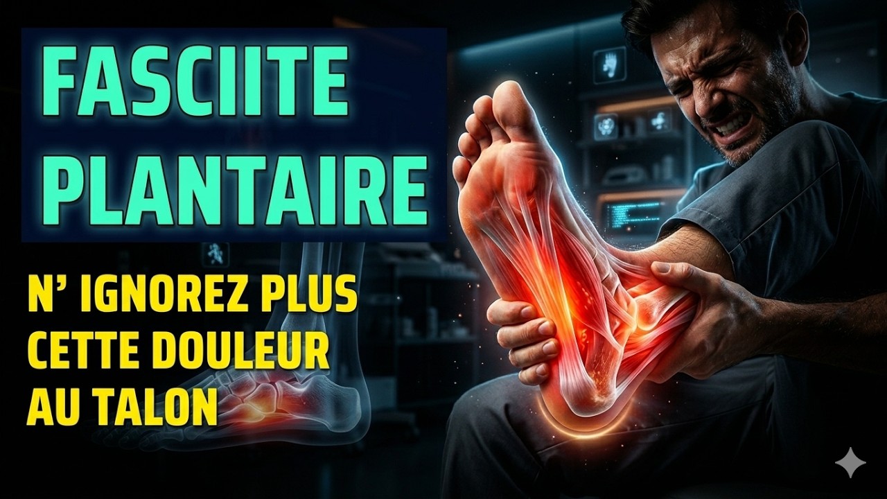 Douleur au talon au réveil ? La Fasciite Plantaire  expliquée simplement...