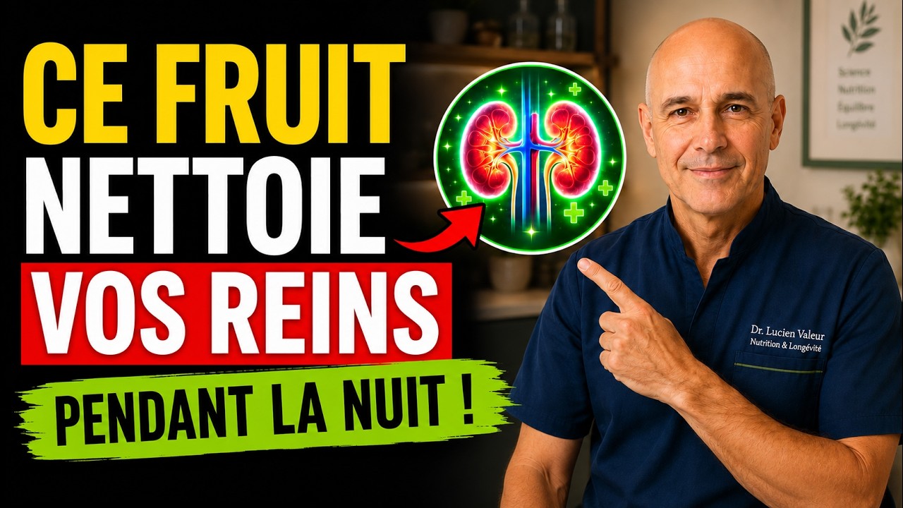 Le médecin explique : le meilleur fruit à manger avant de dormir pour des reins en bonne santé